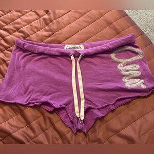 Aeropostale Magenta Lounge Shorts